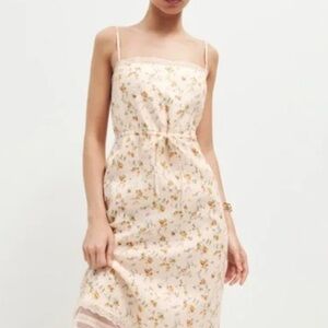Reformation Neena Linen Dress